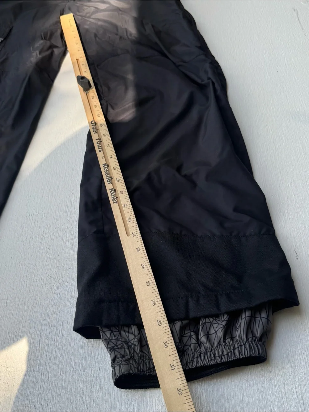 The North Face Pants Men's M HyVent Ski Snowboard Black Waterproof Insulated